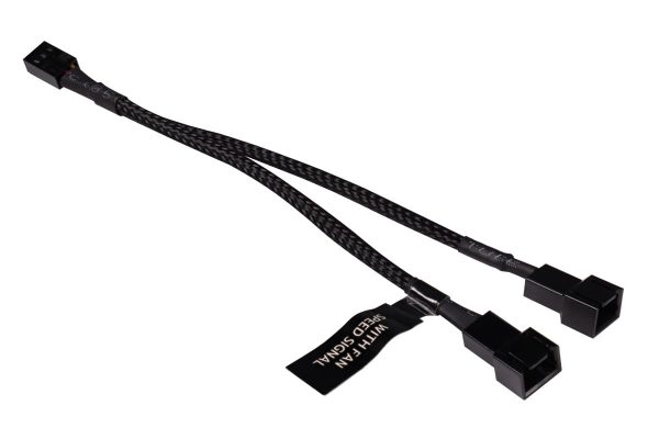 Alphacool y-splitter 3-Pin to 2x 3-Pin 15cm