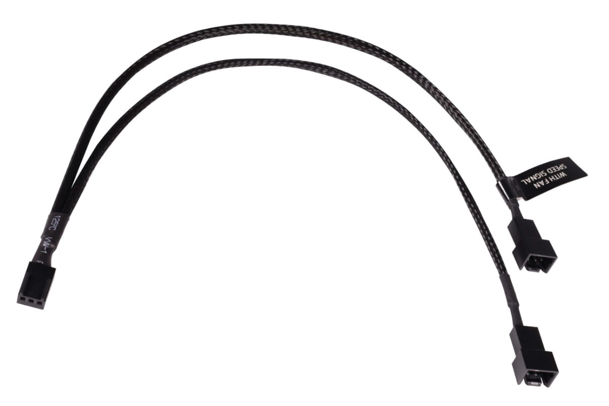 Alphacool y-splitter 3-Pin to 2x 3-Pin 30cm : image 1