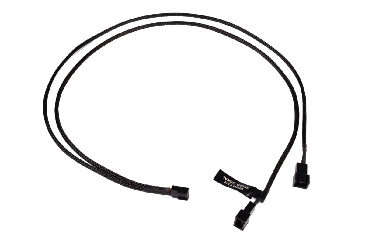 Alphacool y-splitter 3-Pin to 2x 3-Pin 60cm : image 1