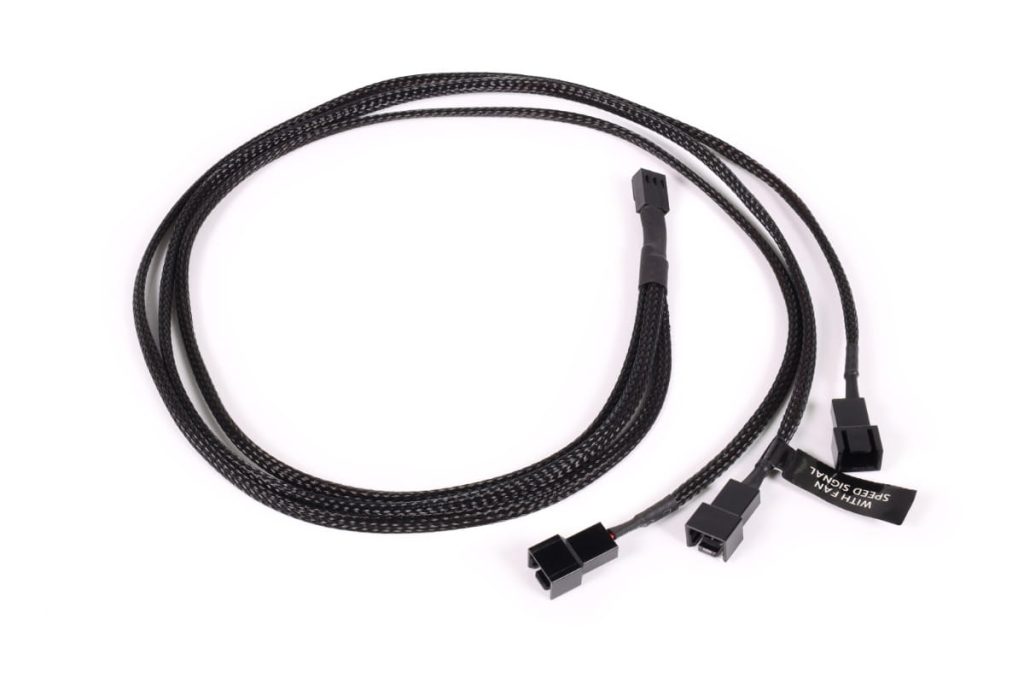 Alphacool Y-Splitter 3-Pin to 3x 3-Pin 60cm : image 1