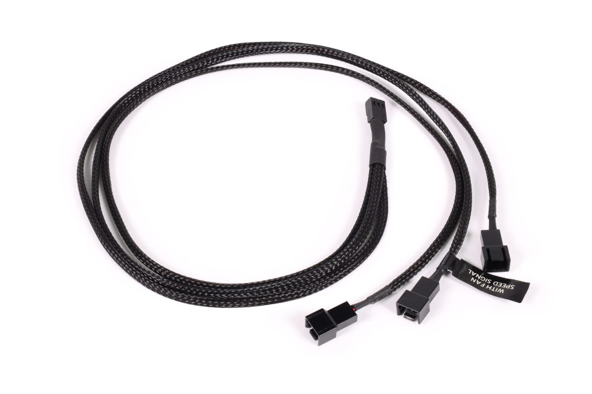 Alphacool Y-Splitter 3-Pin to 3x 3-Pin 60cm : image 1