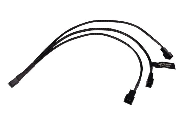 Alphacool y-splitter 3-Pin to 3x 3-Pin 30cm