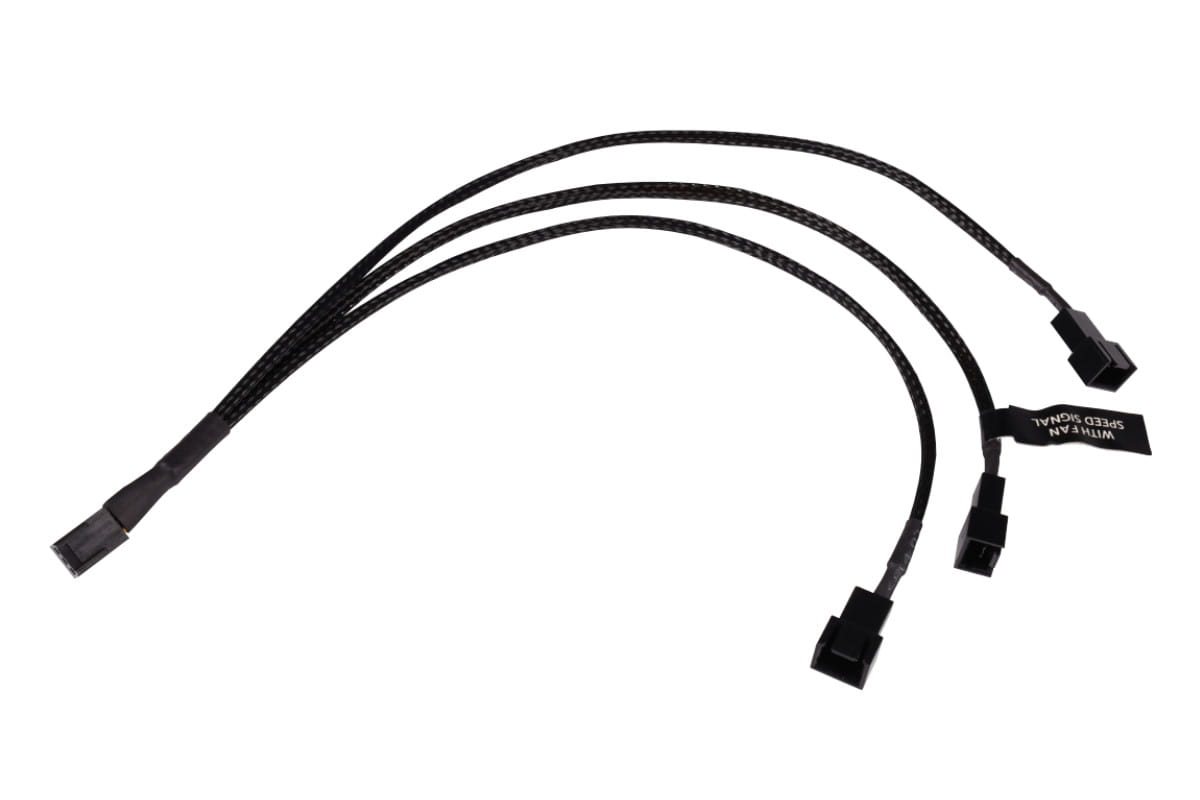 Alphacool y-splitter 3-Pin to 3x 3-Pin 30cm