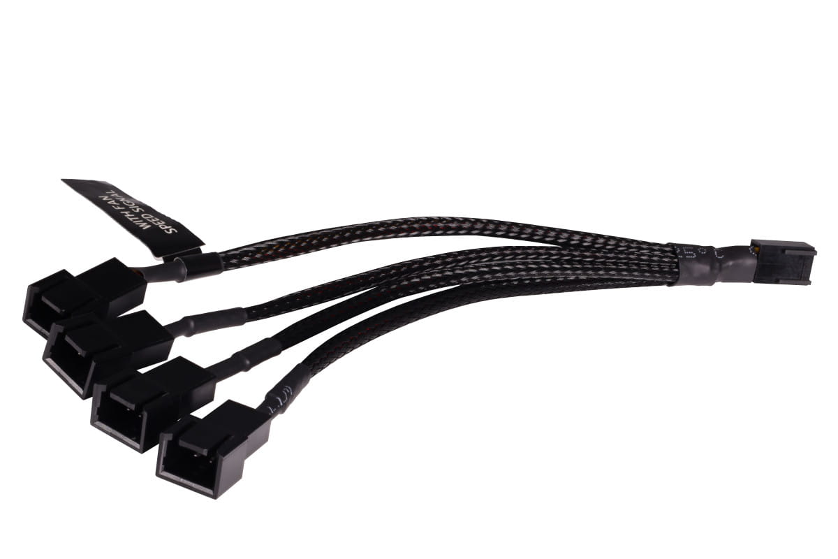 Alphacool y-splitter 3-Pin to 4x 3-Pin 15cm