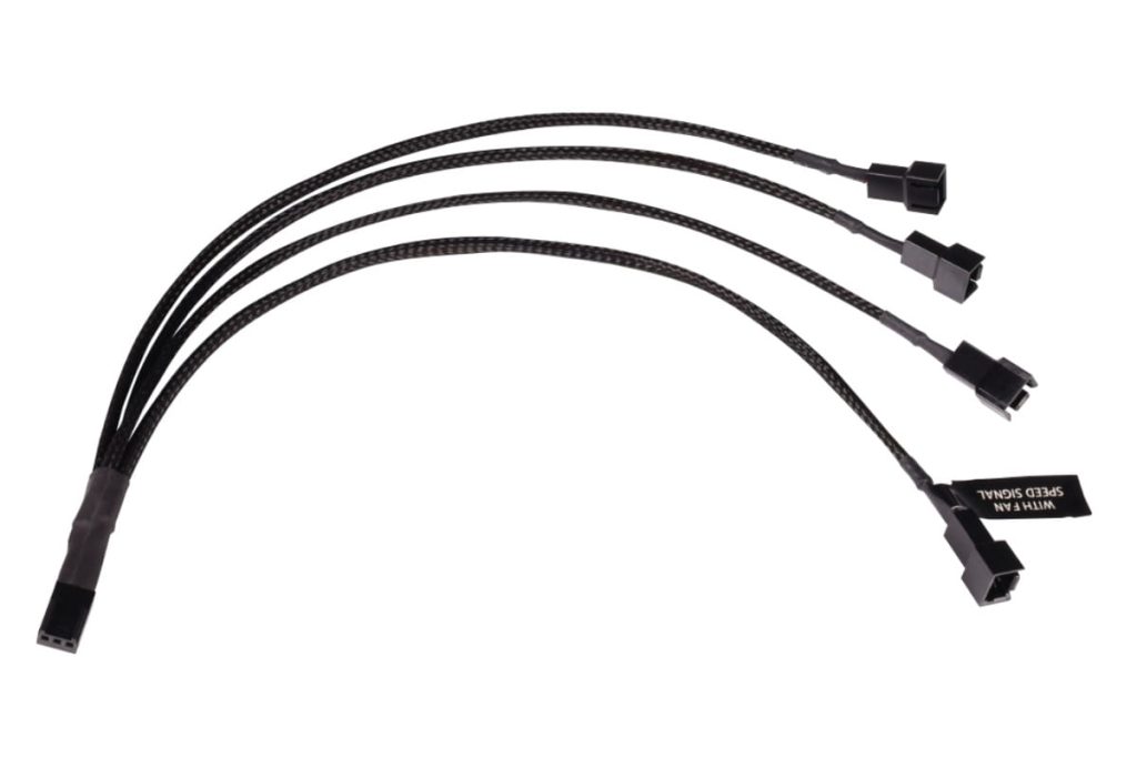 Alphacool y-splitter 3-Pin to 4x 3-Pin 30cm : image 1