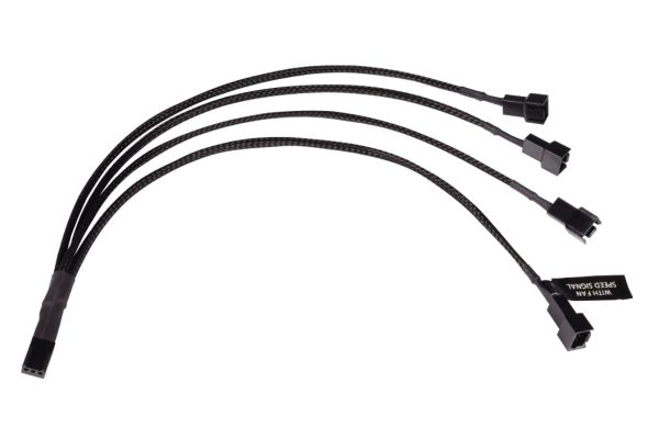 Alphacool y-splitter 3-Pin to 4x 3-Pin 30cm