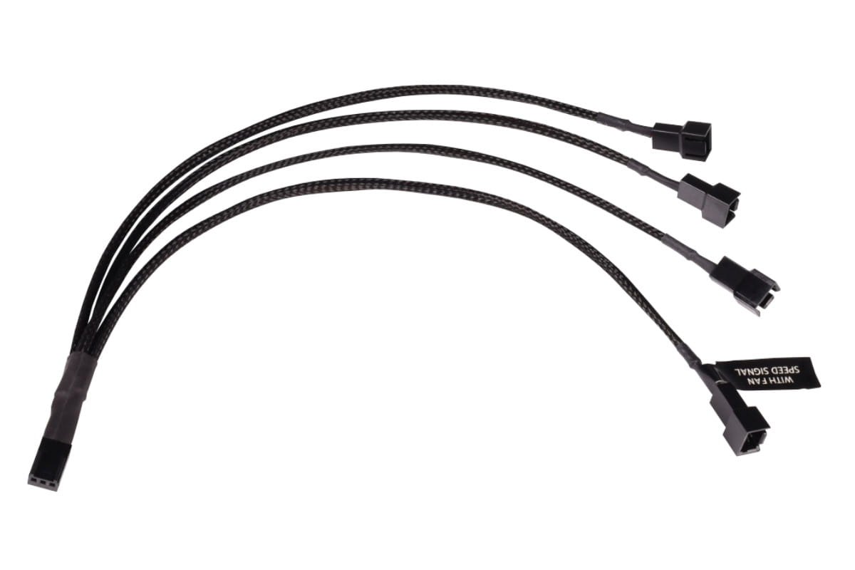 Alphacool y-splitter 3-Pin to 4x 3-Pin 30cm : image 1