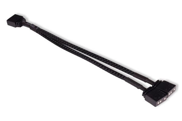 Alphacool y-splitter aRGB 3-pin to 2x 3-pin 15cm