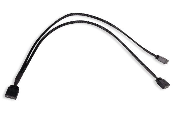 Alphacool y-splitter aRGB 3-pin to 2x 3-pin 30cm