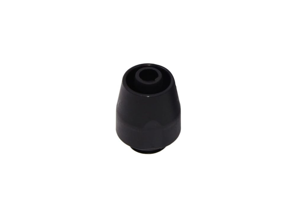 Alphacool HF compression Fitting TPV - 12,7/7,6mm Straight - Black