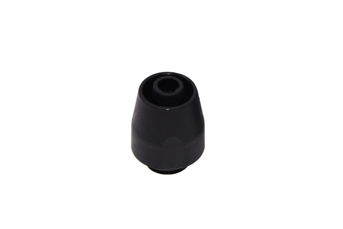 Alphacool HF compression Fitting TPV - 12,7/7,6mm Straight - Black