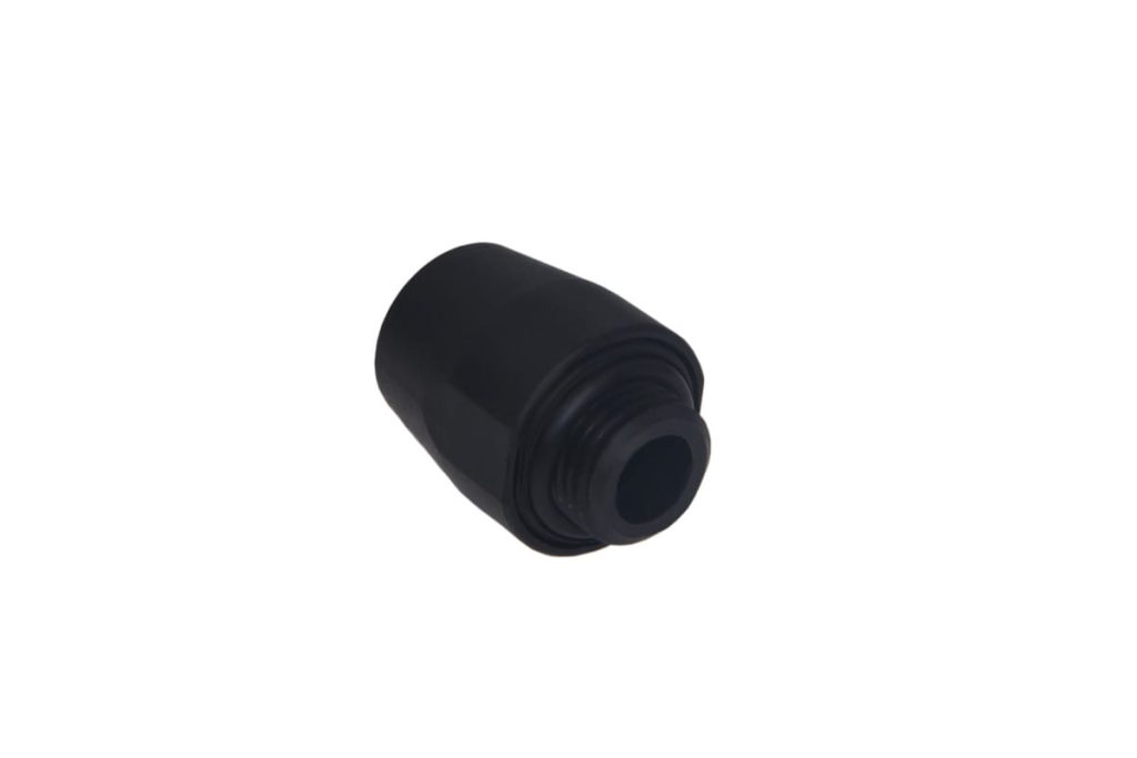Alphacool HF compression Fitting TPV - 12,7/7,6mm Straight - Black