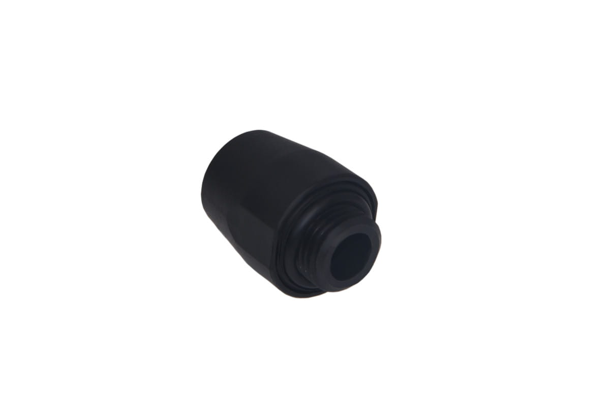 Alphacool HF compression Fitting TPV - 12,7/7,6mm Straight - Black