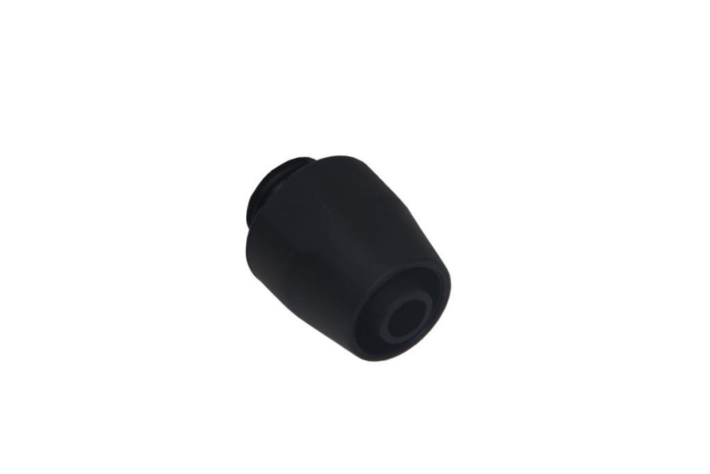 Alphacool HF compression Fitting TPV - 12,7/7,6mm Straight - Black