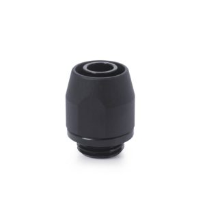Alphacool HF compression Fitting TPV Metall - 12,7/7,6mm Straight - Black