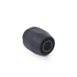 Alphacool HF compression Fitting TPV Metall - 12,7/7,6mm Straight - Black