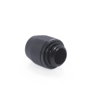 Alphacool HF compression Fitting TPV Metall - 12,7/7,6mm Straight - Black