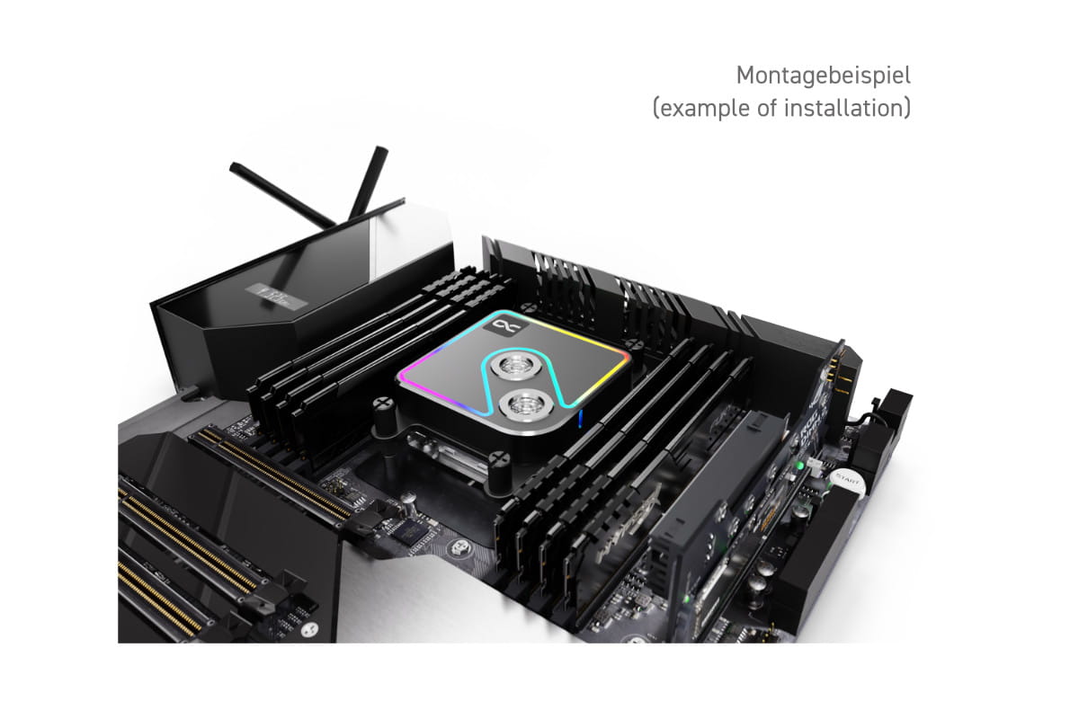 Alphacool Core 1 Aurora Black