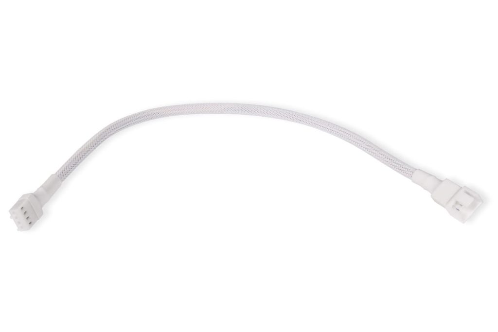 Alphacool fan cable 4-pin to 4-pin extension 30cm white