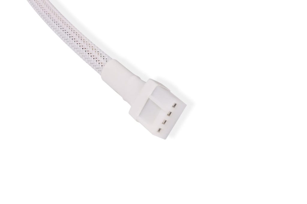 Alphacool fan cable 4-pin to 4-pin extension 60cm white : image 3