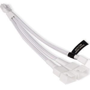Alphacool y-splitter 4-Pin to 3x 4-Pin PWM 15cm white