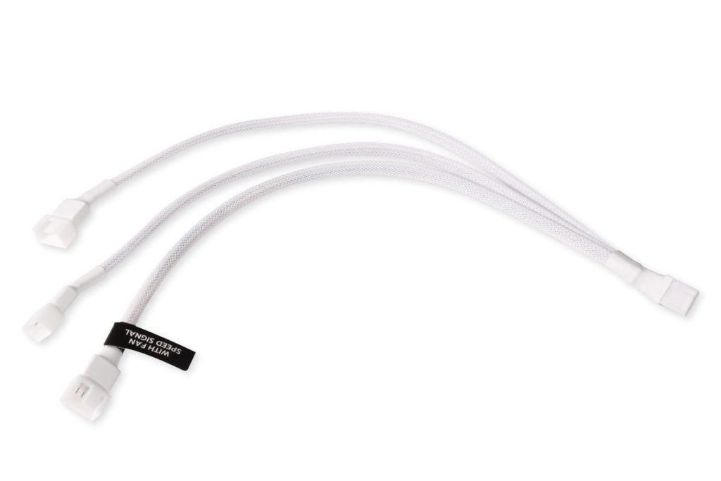 Alphacool y-splitter 4-Pin to 3x 4-Pin PWM 30cm white