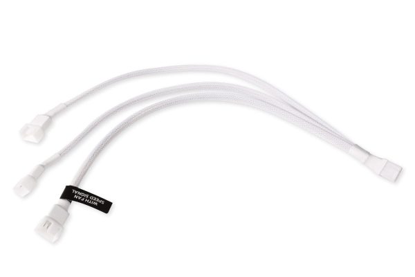 Alphacool y-splitter 4-Pin to 3x 4-Pin PWM 30cm white