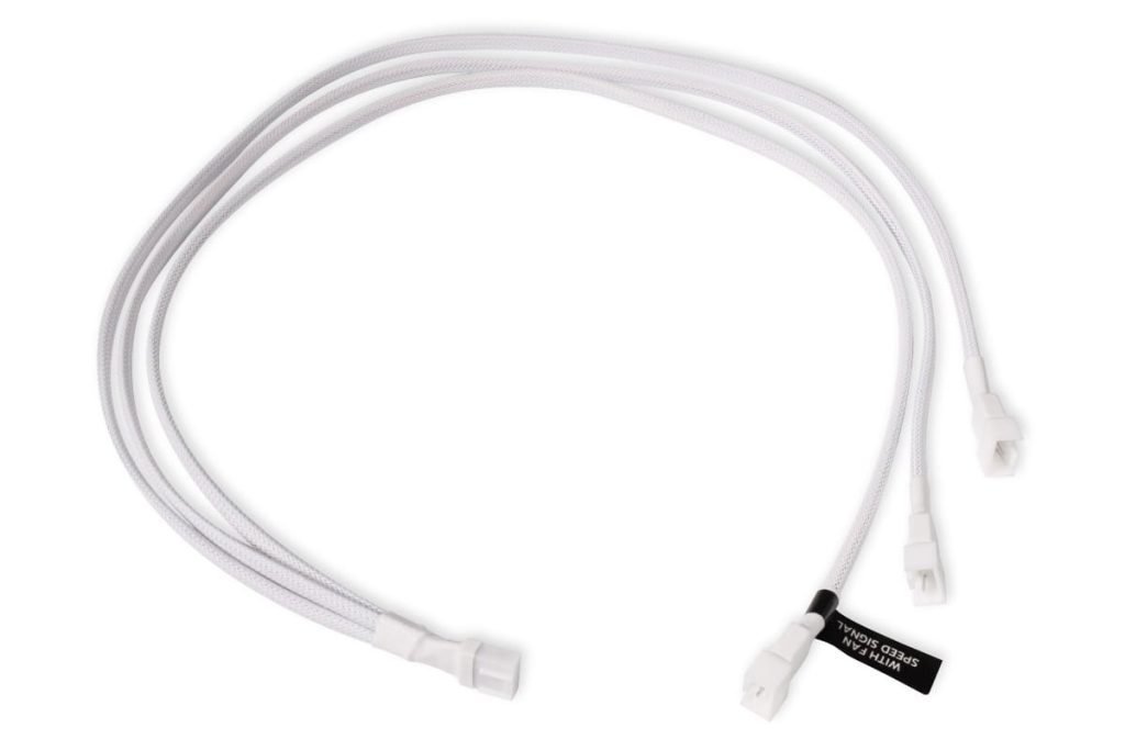 Alphacool y-splitter 4-Pin to 3x 4-Pin PWM 60cm white