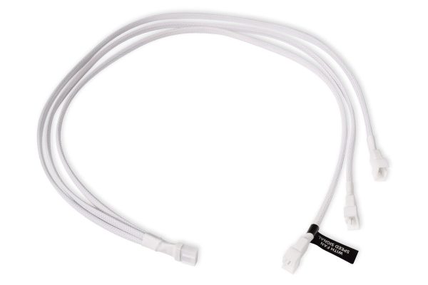 Alphacool y-splitter 4-Pin to 3x 4-Pin PWM 60cm white