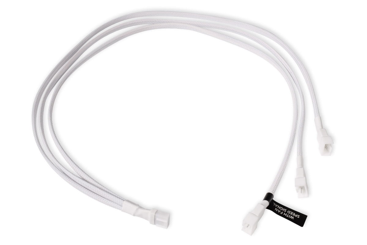 Alphacool y-splitter 4-Pin to 3x 4-Pin PWM 60cm white