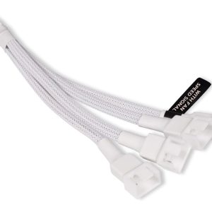 Alphacool y-splitter 4-Pin to 4x 4-Pin PWM 15cm white