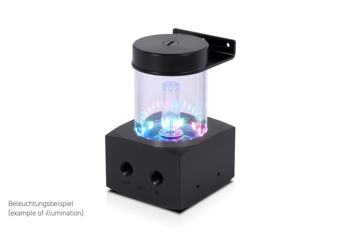 Alphacool Core 100 Aurora D5/VPP reservoir acetal/acrylic with VPP655 PWM Pump : image 2