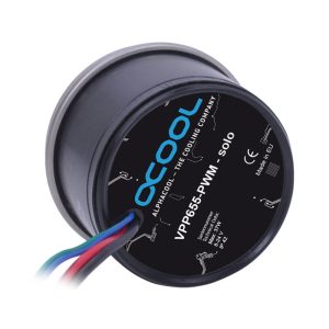Alphacool Core 100 Aurora D5/VPP reservoir acetal/acrylic with VPP655 PWM Pump : image 3