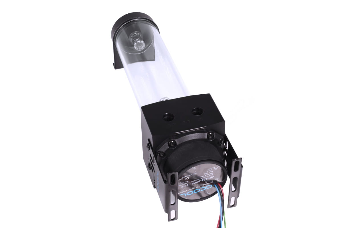 Alphacool Core 200 Aurora D5/VPP reservoir acetal/acrylic with VPP655 PWM Pump