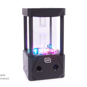 Alphacool Eisbecher Aurora D5 Acetal/Glas - 150mm with D5 VPP655 PWM Pump