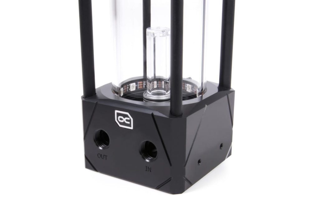 Alphacool Eisbecher Aurora D5 Acetal/Glas - 250mm with D5 VPP655 PWM Pump : image 4