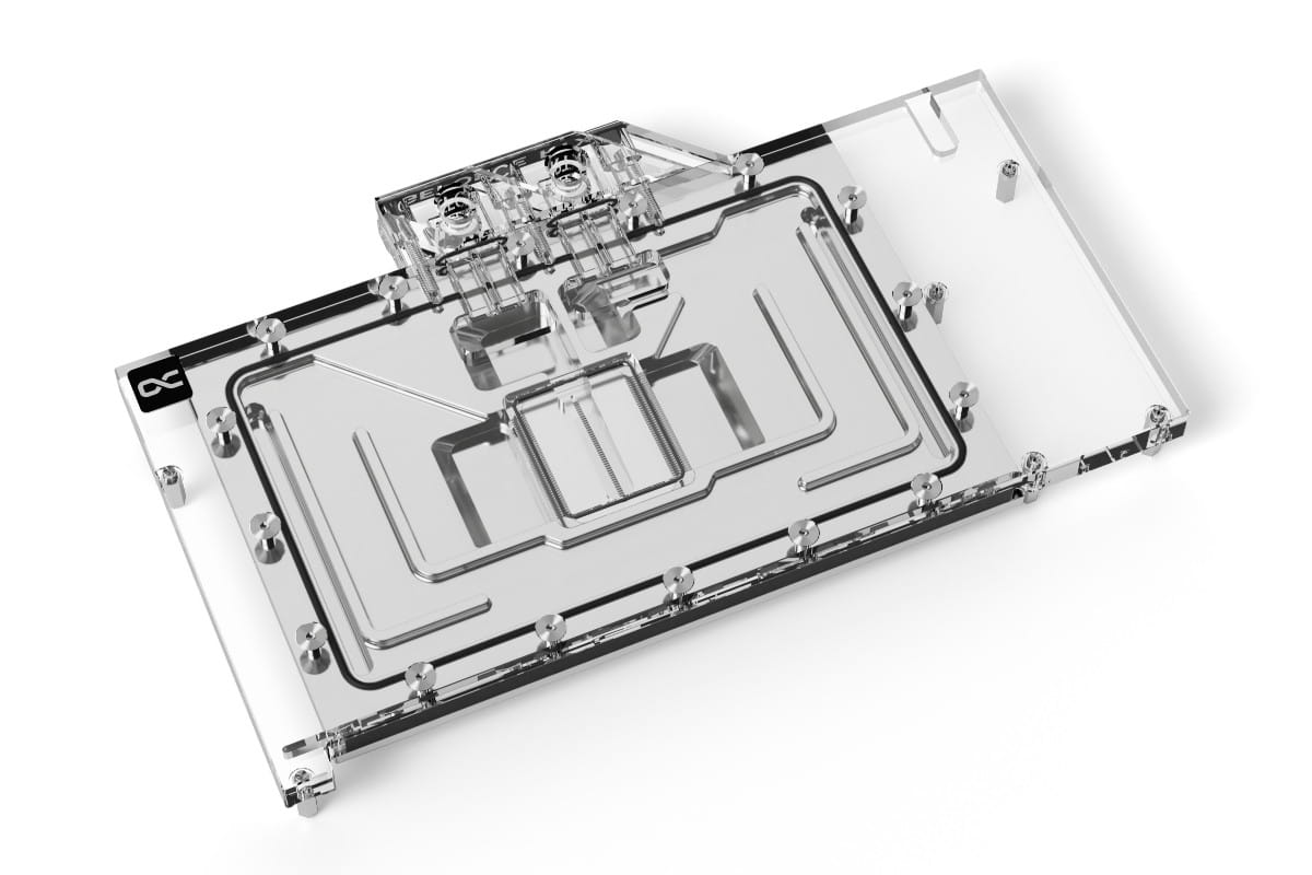 Alphacool Eisblock Aurora Acryl RTX 4080 Suprim with Backplate : image 1