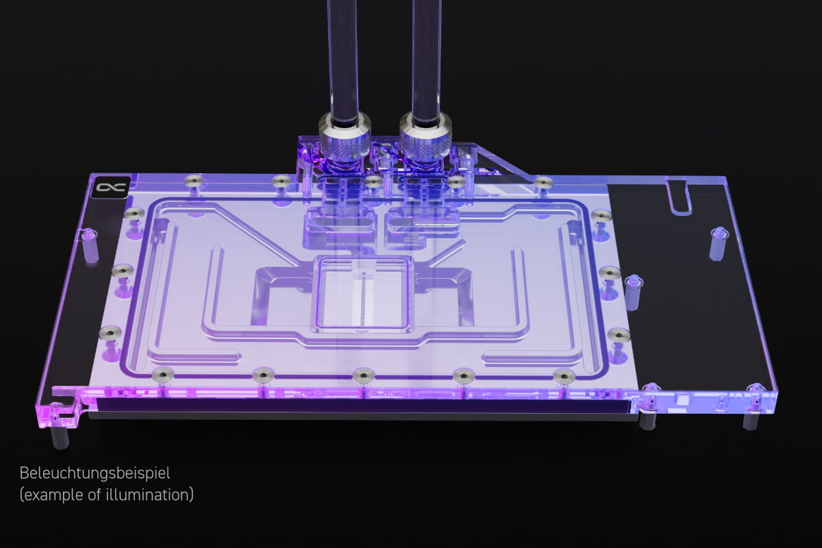 Alphacool Eisblock Aurora Acryl RTX 4080 Suprim with Backplate : image 2