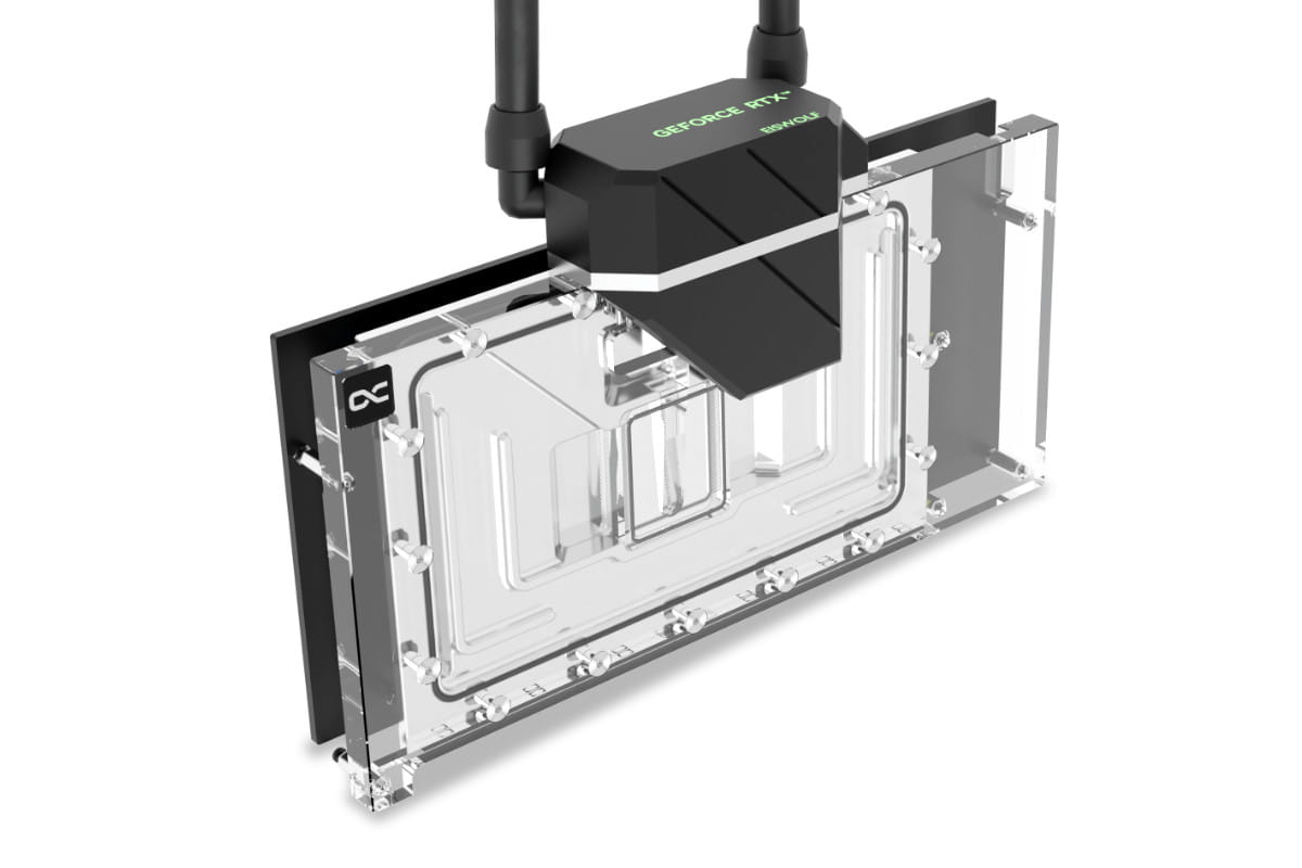 Alphacool Eiswolf 2 AIO - 360mm RTX 4080 Suprim with Backplate