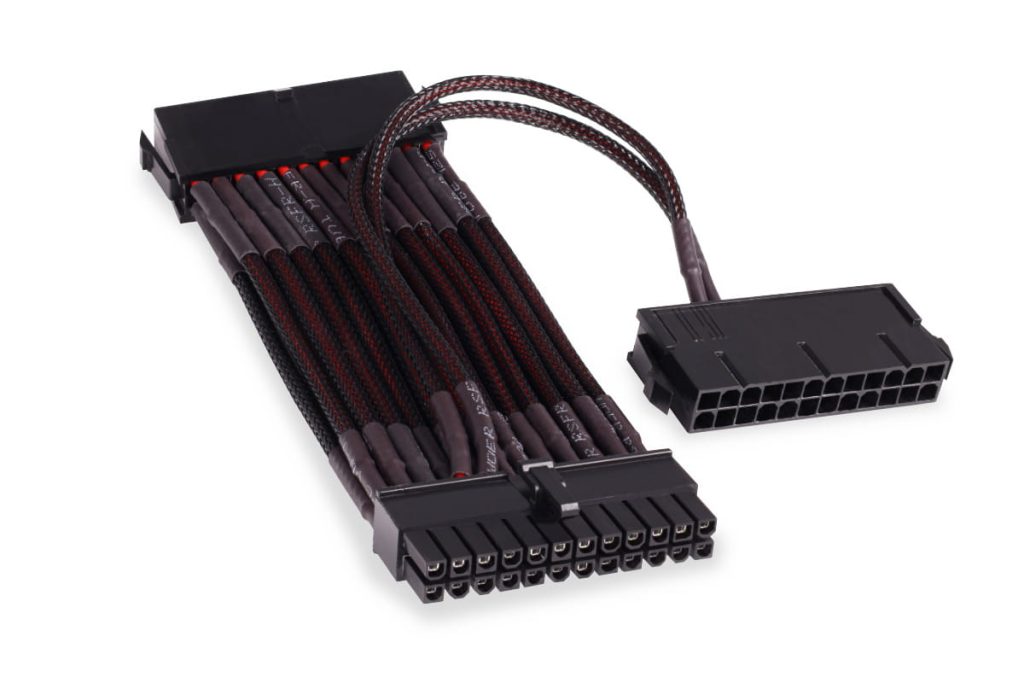 Alphacool Dual 24-pin power supply starter cable (2x24-pin to 1x24-pin)