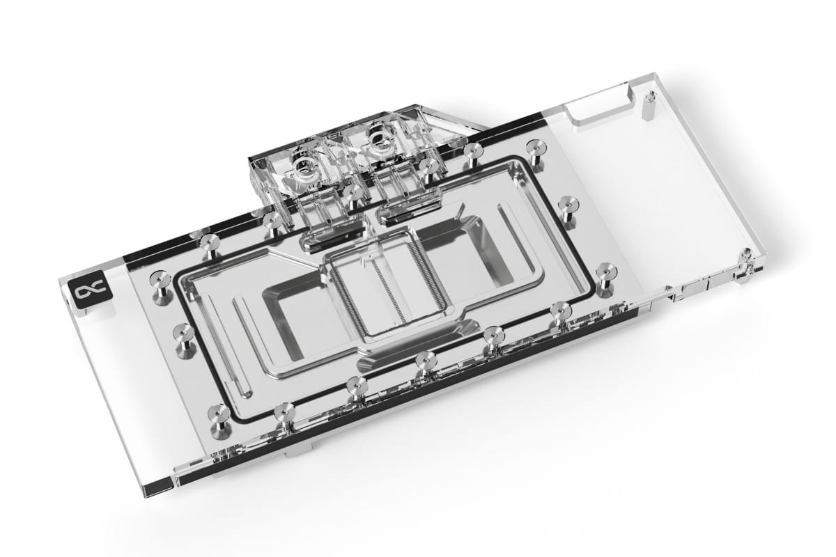 Alphacool Eisblock Aurora Acryl RX 7900XT Reference with Backplate