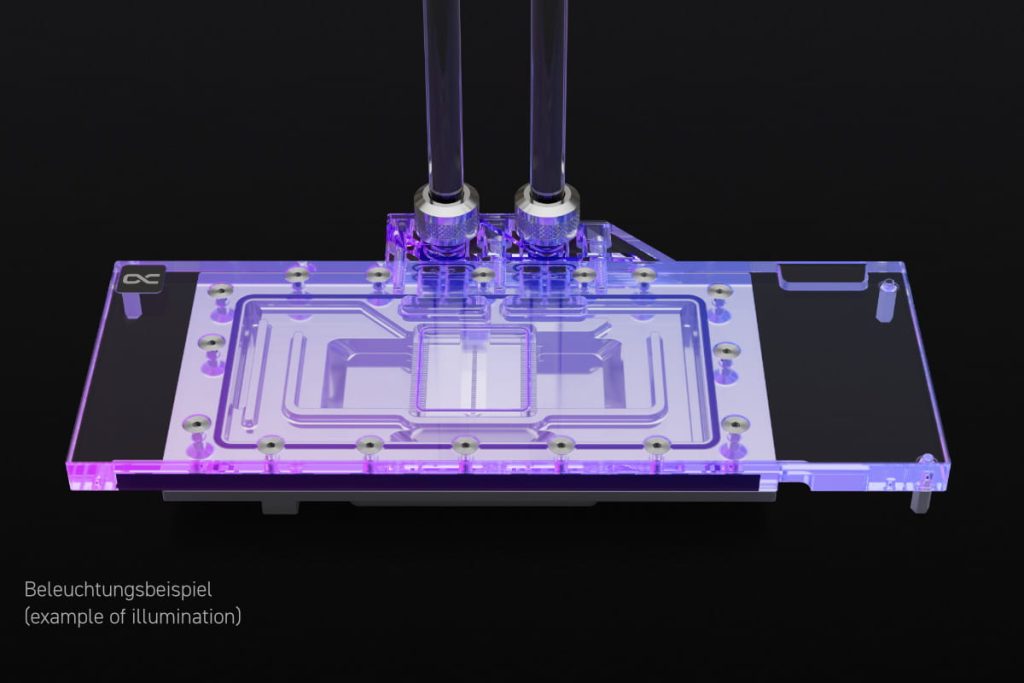 Alphacool Eisblock Aurora Acryl RX 7900XT Reference with Backplate