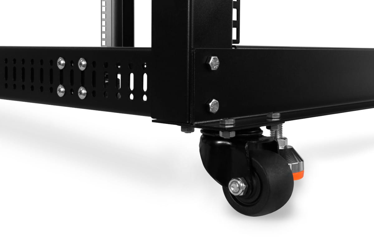 Alphacool ES 19inch Open Frame Serverrack 12U Adjustable Depth