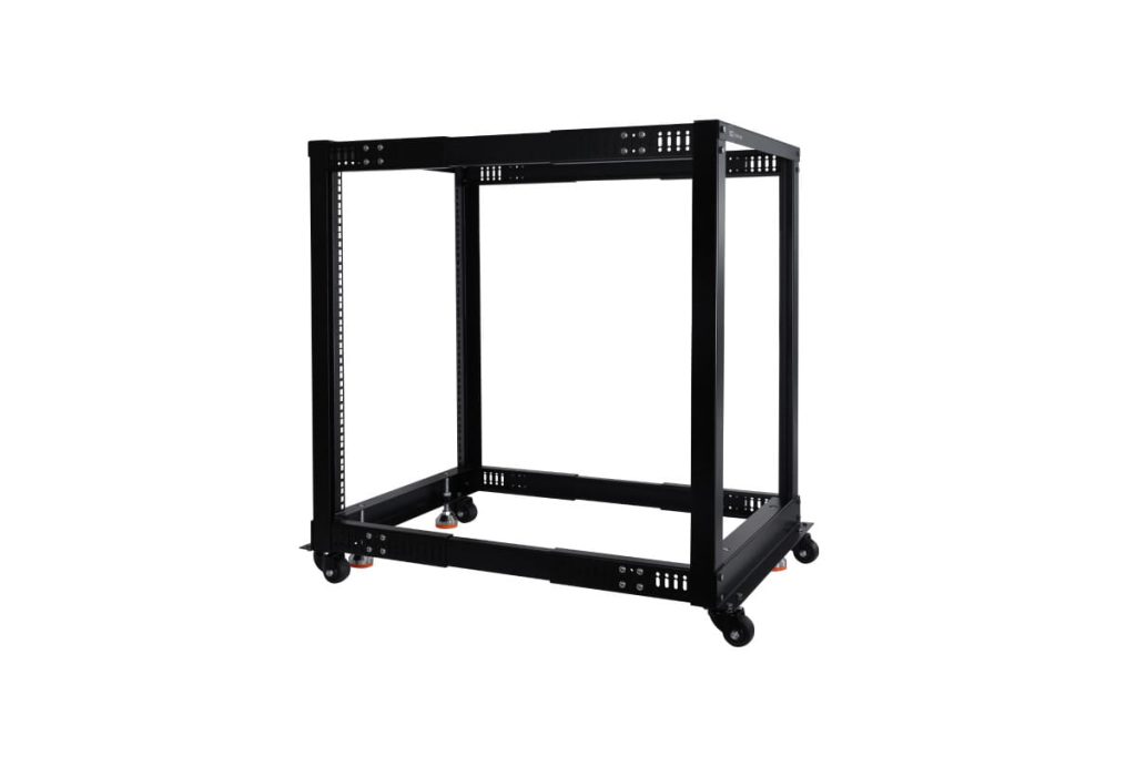 Alphacool ES 19inch Open Frame Serverrack 15U Adjustable Depth