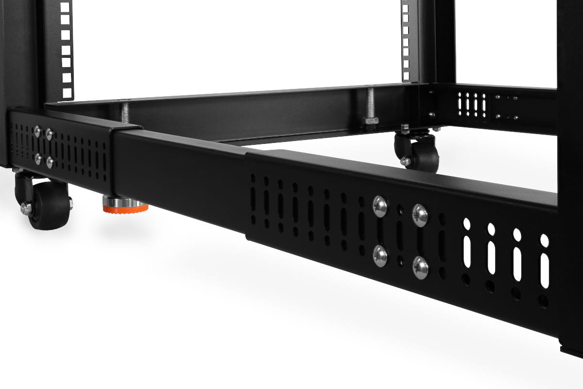 Alphacool ES 19inch Open Frame Serverrack 15U Adjustable Depth
