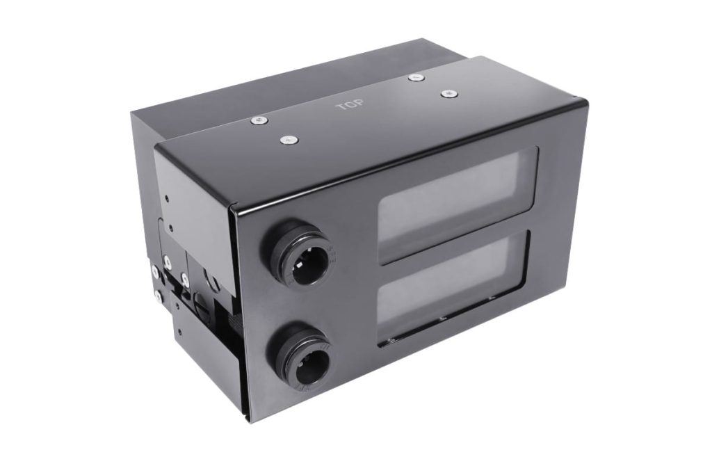 Alphacool ES 2U Reservoir VPP/D5 with flow/temperature sensor