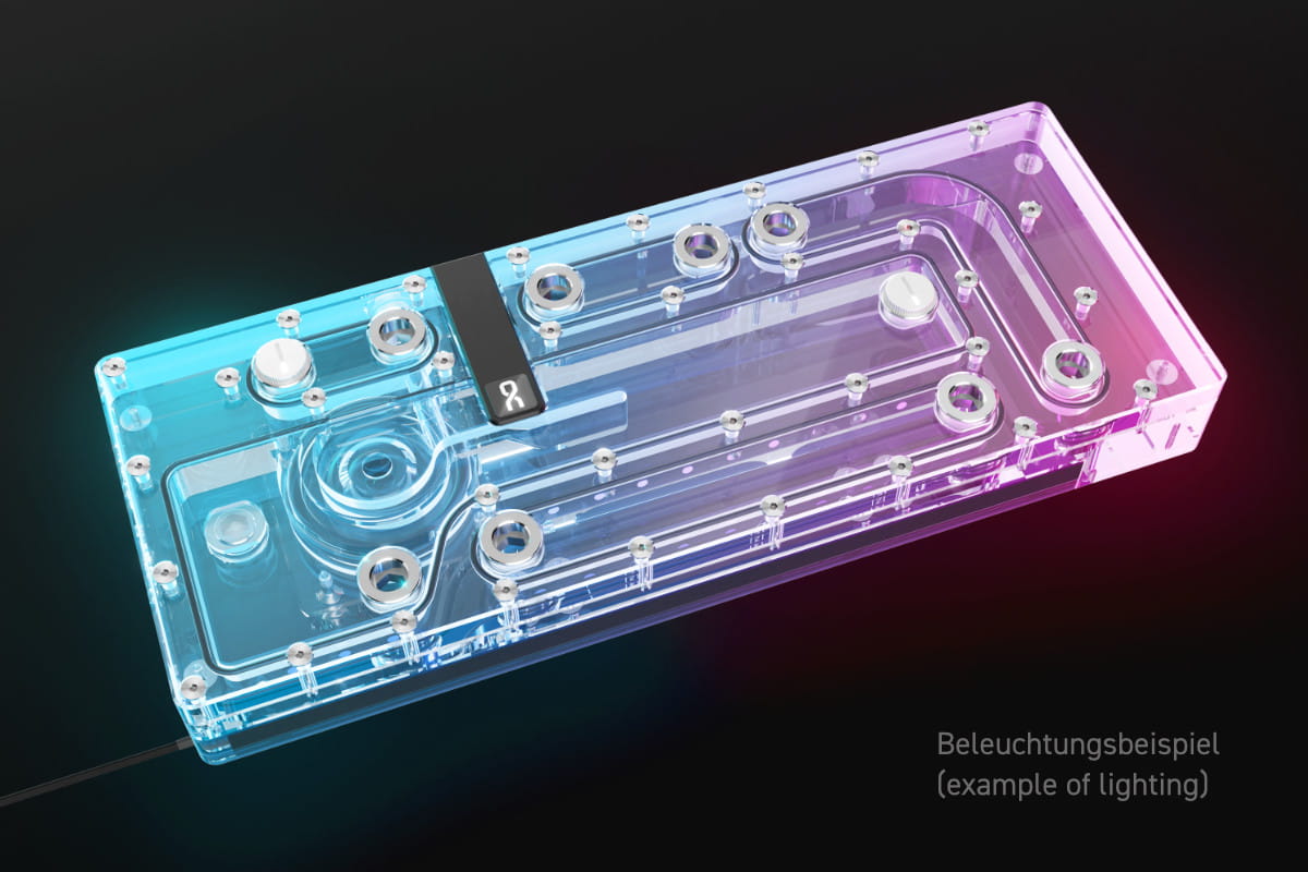 Alphacool Core Distro Plate O11 Dynamic Evo/XL with Apex VPP pump : image 2