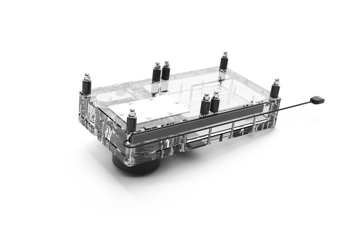 Alphacool Core Flat Reservoir 240 Right with VPP pump