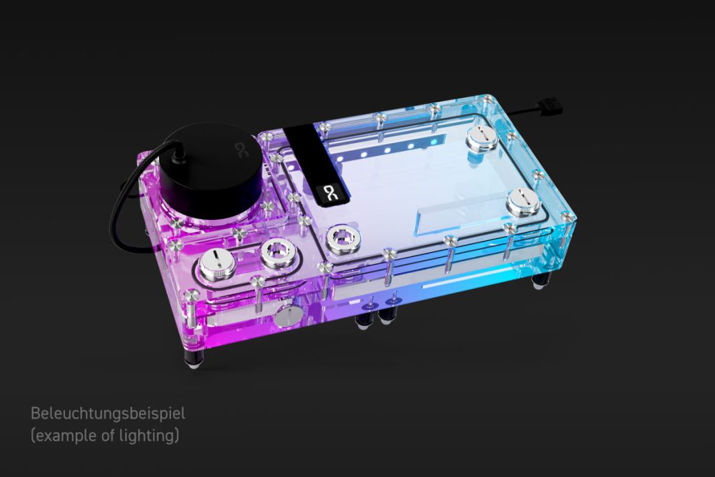 Alphacool Core Flat Reservoir 240 Right with VPP pump