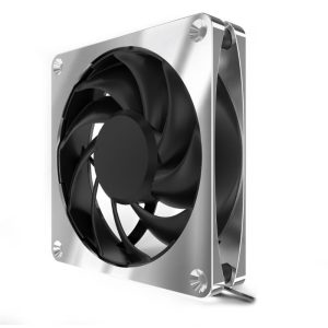 Alphacool Apex Stealth Metal fan 2000rpm chrome (120x120x25mm)